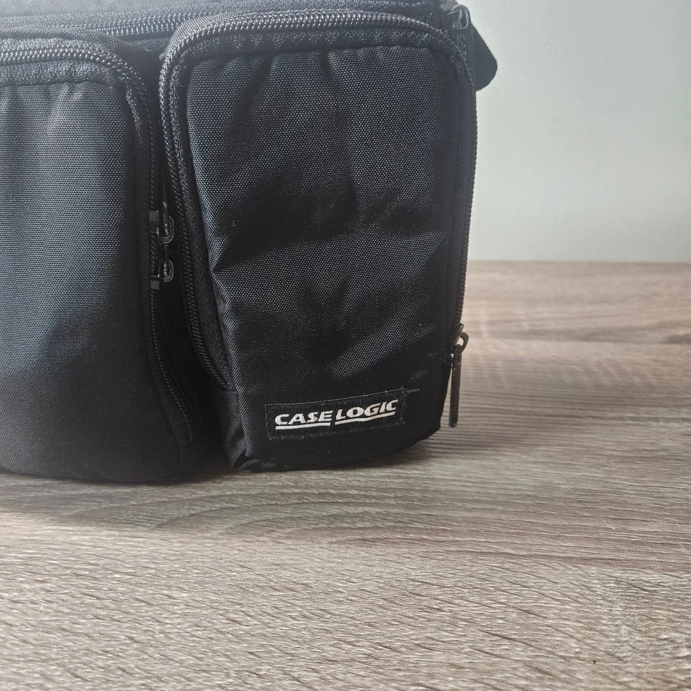1990s VTG Case Logic CD Player Padded carry Case DM2 travel bag 10
